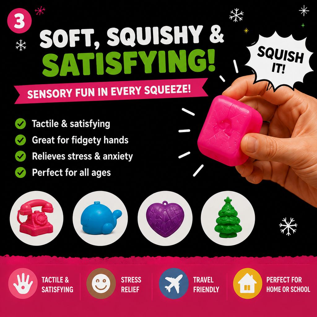 Needoh 24 Days of Squishy Surprises Advent Calendar 2026