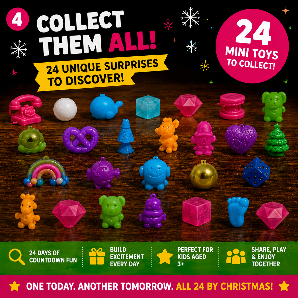 Needoh 24 Days of Squishy Surprises Advent Calendar 2026