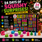 Needoh 24 Days of Squishy Surprises Advent Calendar 2026