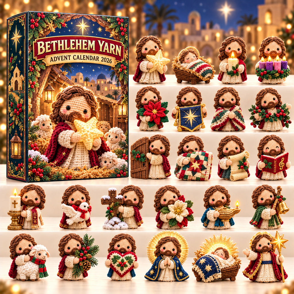 Jesus Bethlehem Yarn Limited Edition Advent Calendar 2026