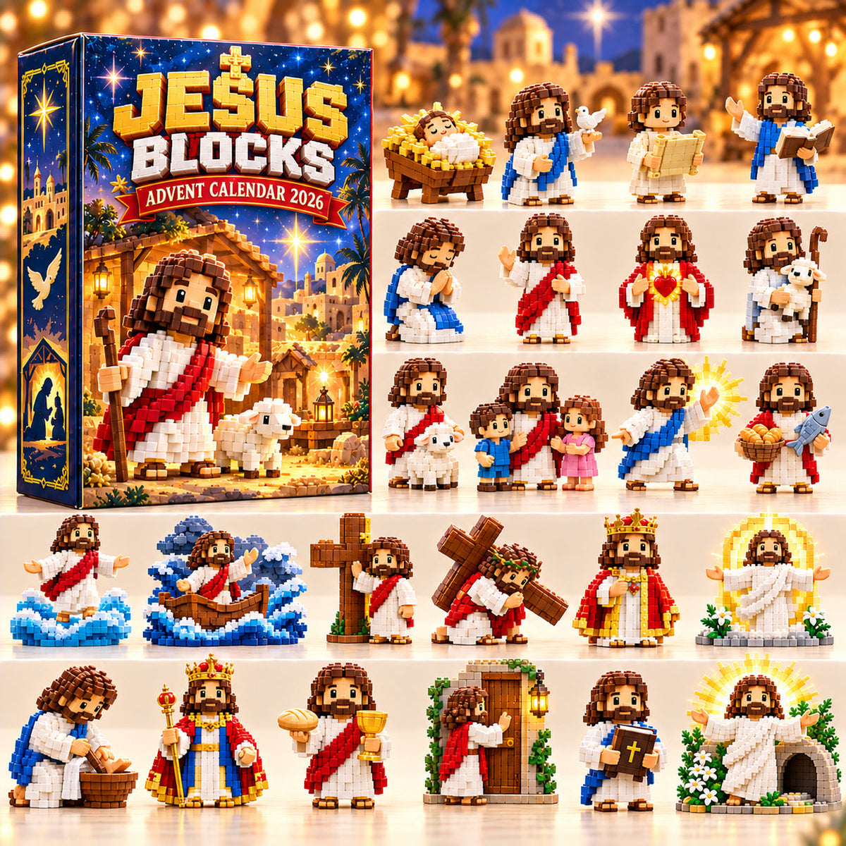 Jesus Blocks Limited Edition Advent Calendar 2026