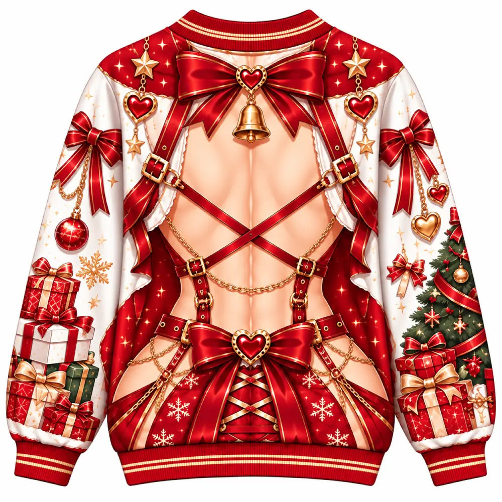 Kawaii Christmas Gift Illusion Sweater