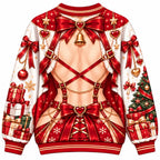 Kawaii Christmas Gift Illusion Sweater