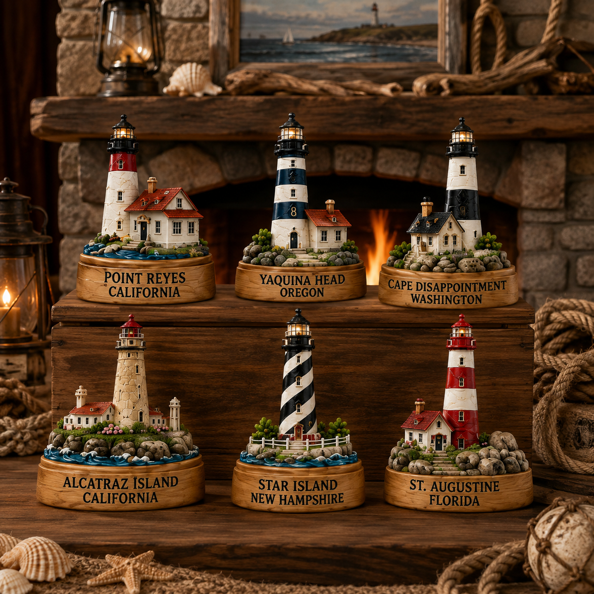 Lighthouses of America 24 Days Coastal Heritage Countdown Advent Calendar 2026