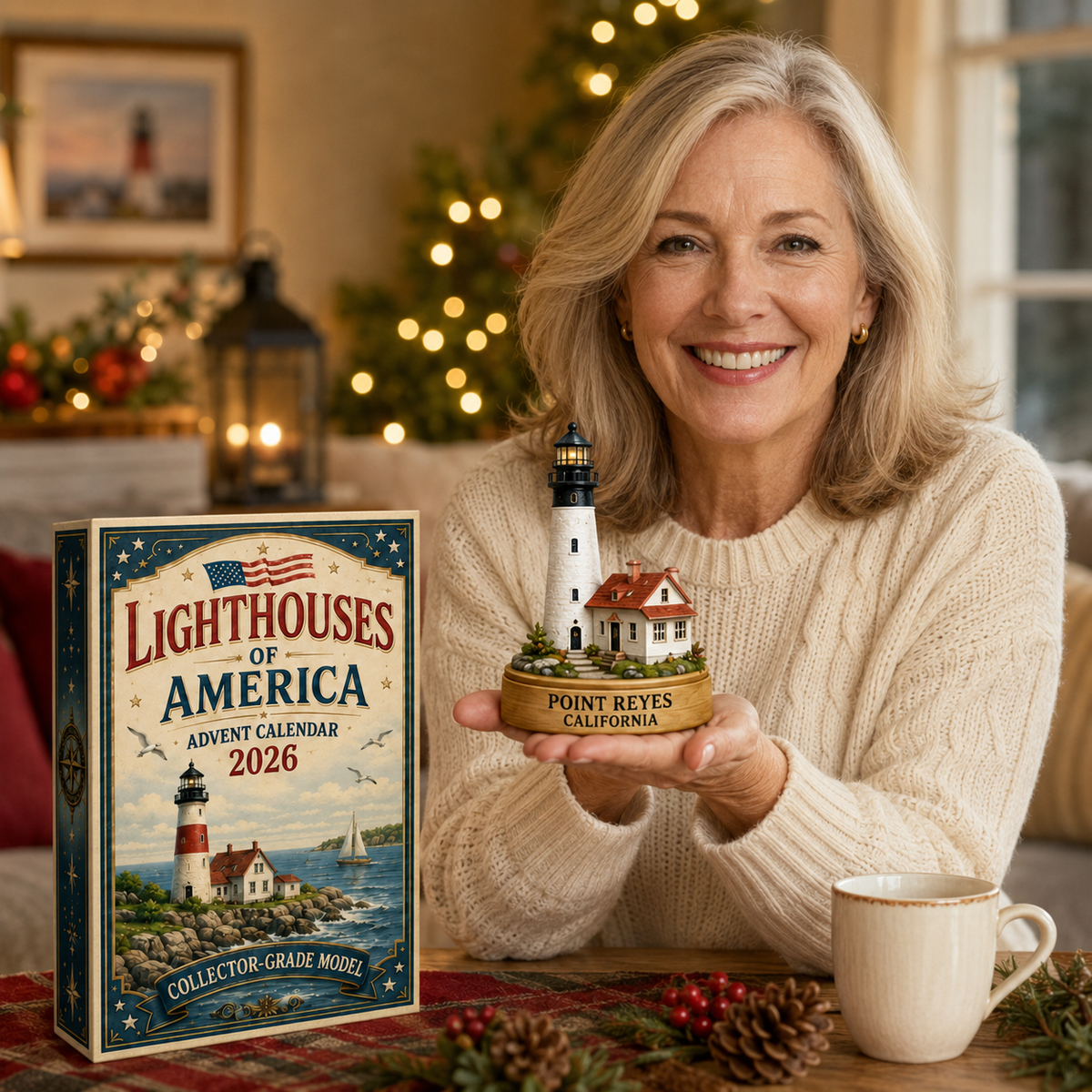 Lighthouses of America 24 Days Coastal Heritage Countdown Advent Calendar 2026
