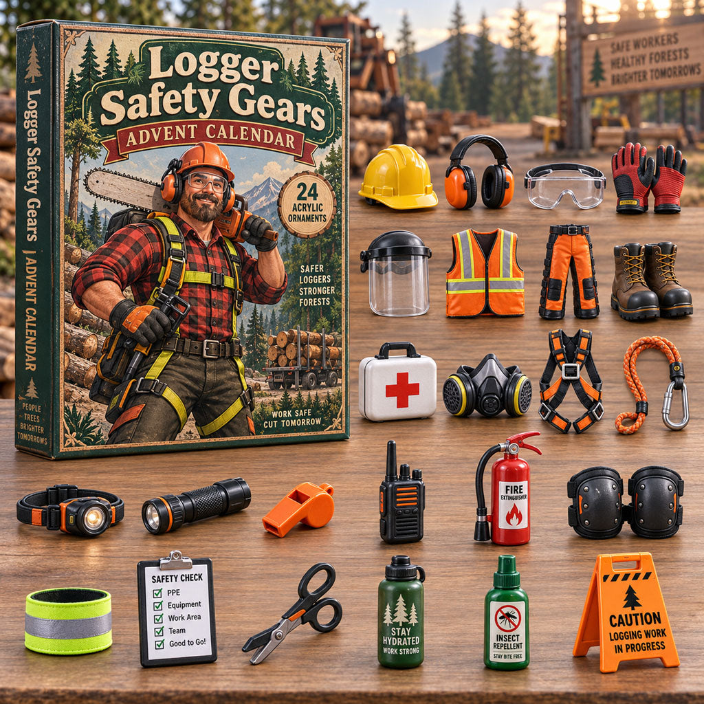 Logger Safety Gears 24 Days Festive Countdown Advent Calendar 2026