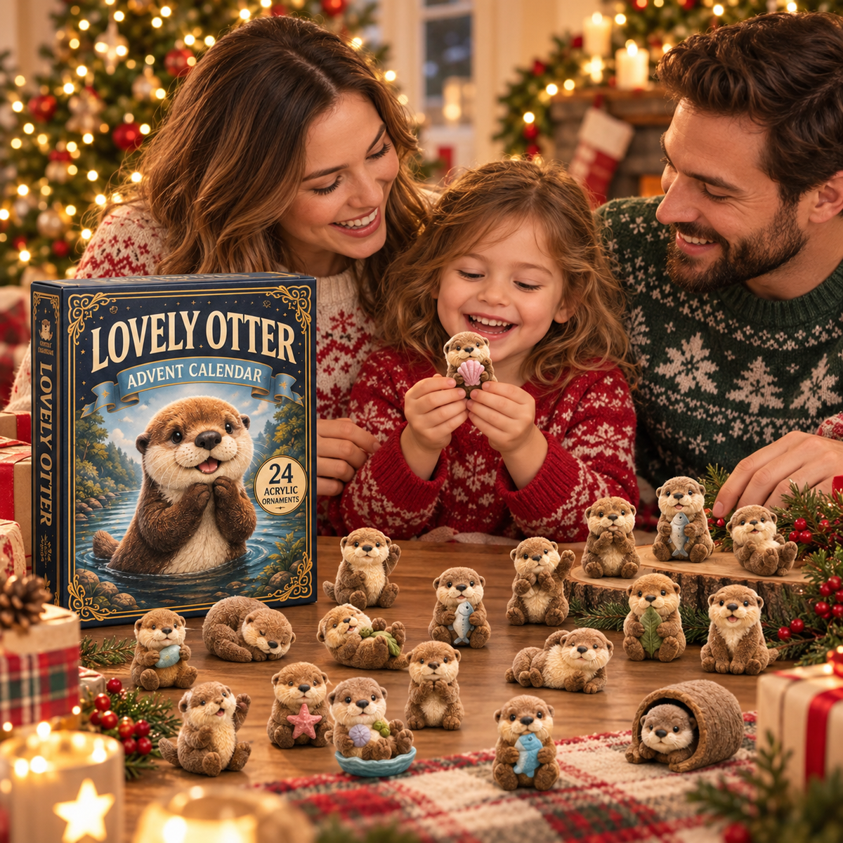 Lovely Otter 24 Days Festive Countdown Advent Calendar 2026
