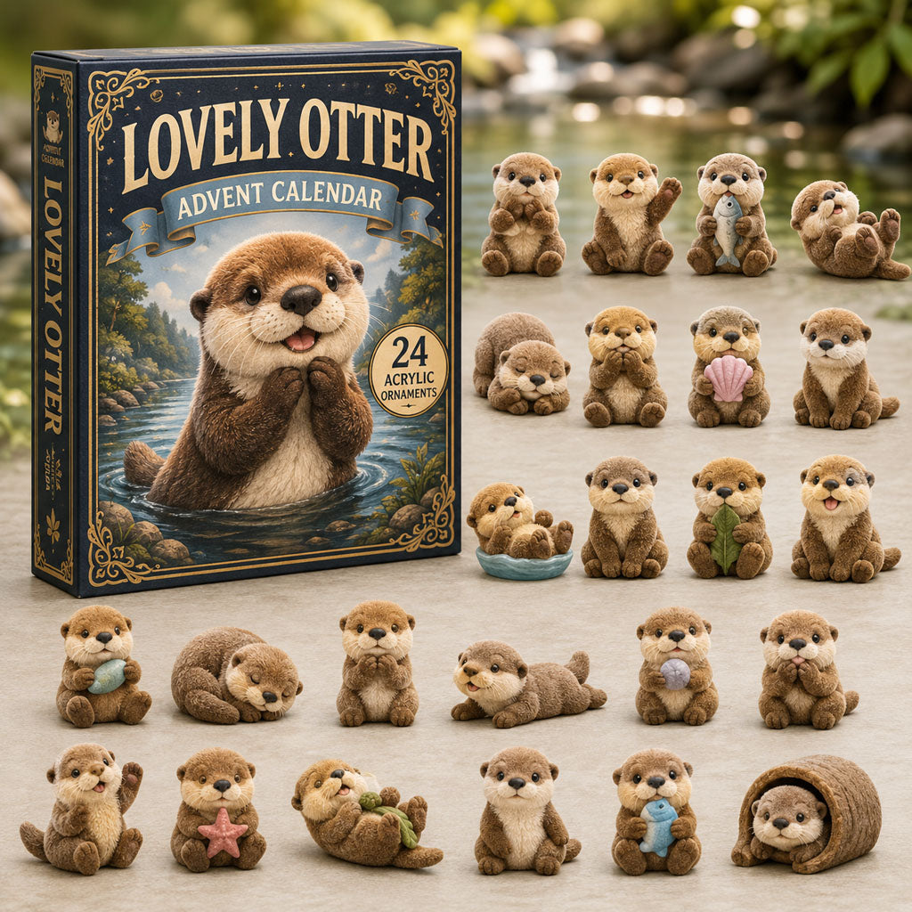 Lovely Otter 24 Days Festive Countdown Advent Calendar 2026
