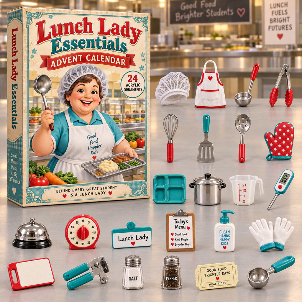 Lunch Lady Essentials 24 Days Festive Countdown Advent Calendar 2026