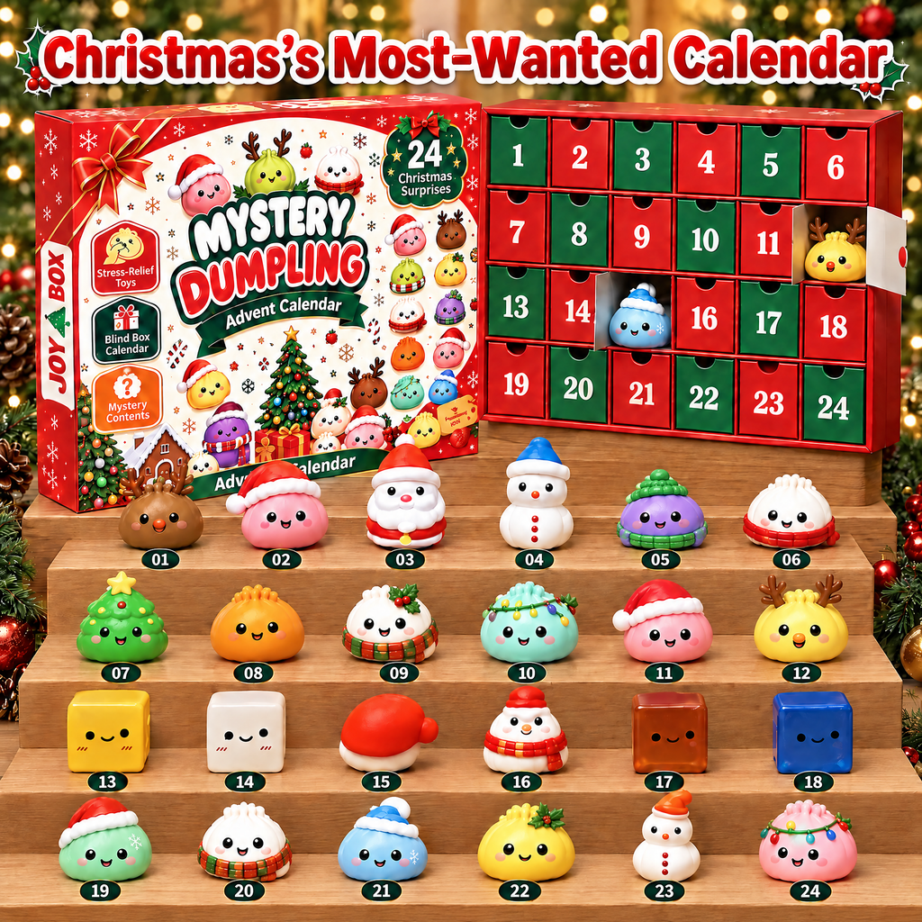 Mystery Dumpling Squishy 2026 Advent Calendar