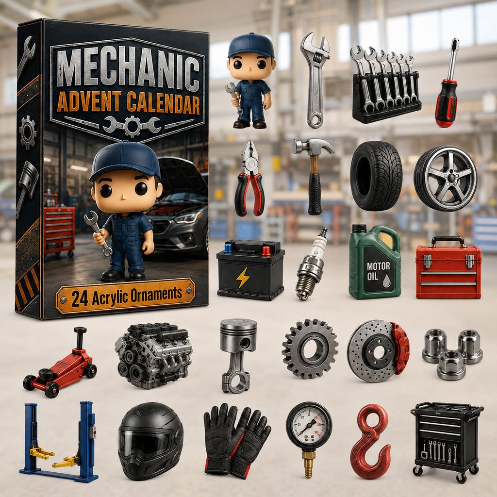 Mechanic 24 Days Acrylic Charm Surprises Advent Calendar 2026