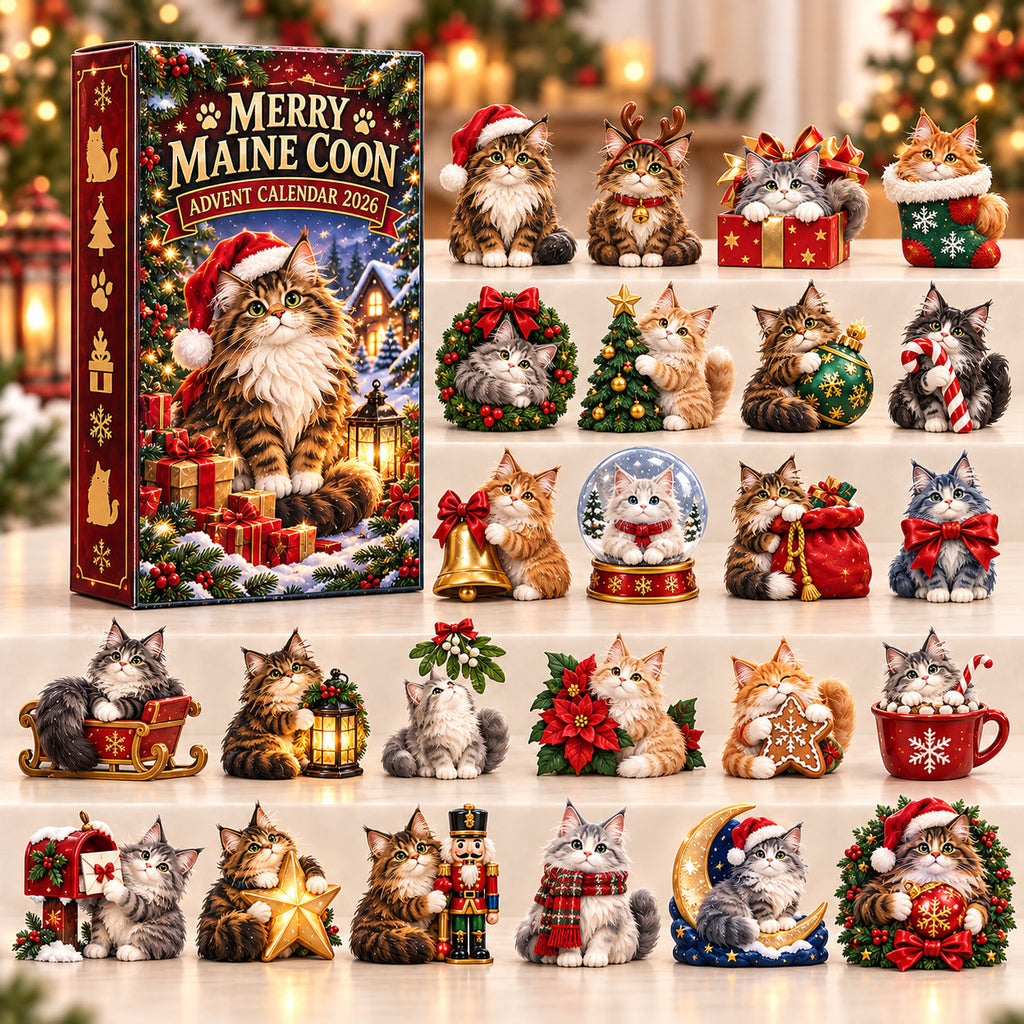 Merry Maine Coon Limited Edition Advent Calendar 2026