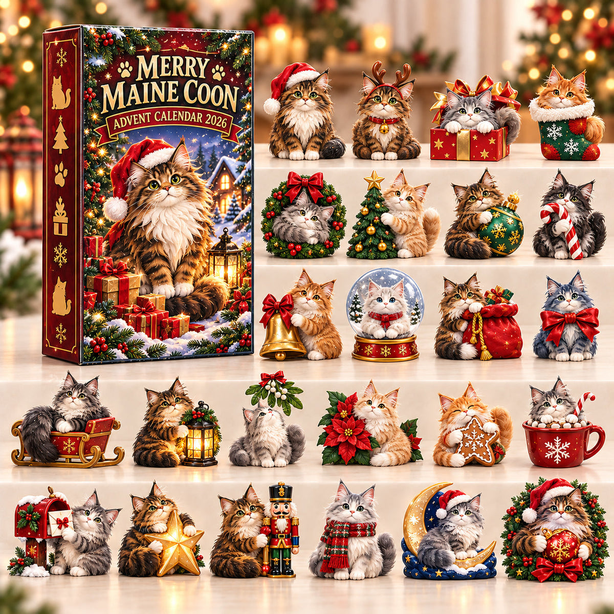 Merry Maine Coon Limited Edition Advent Calendar 2026