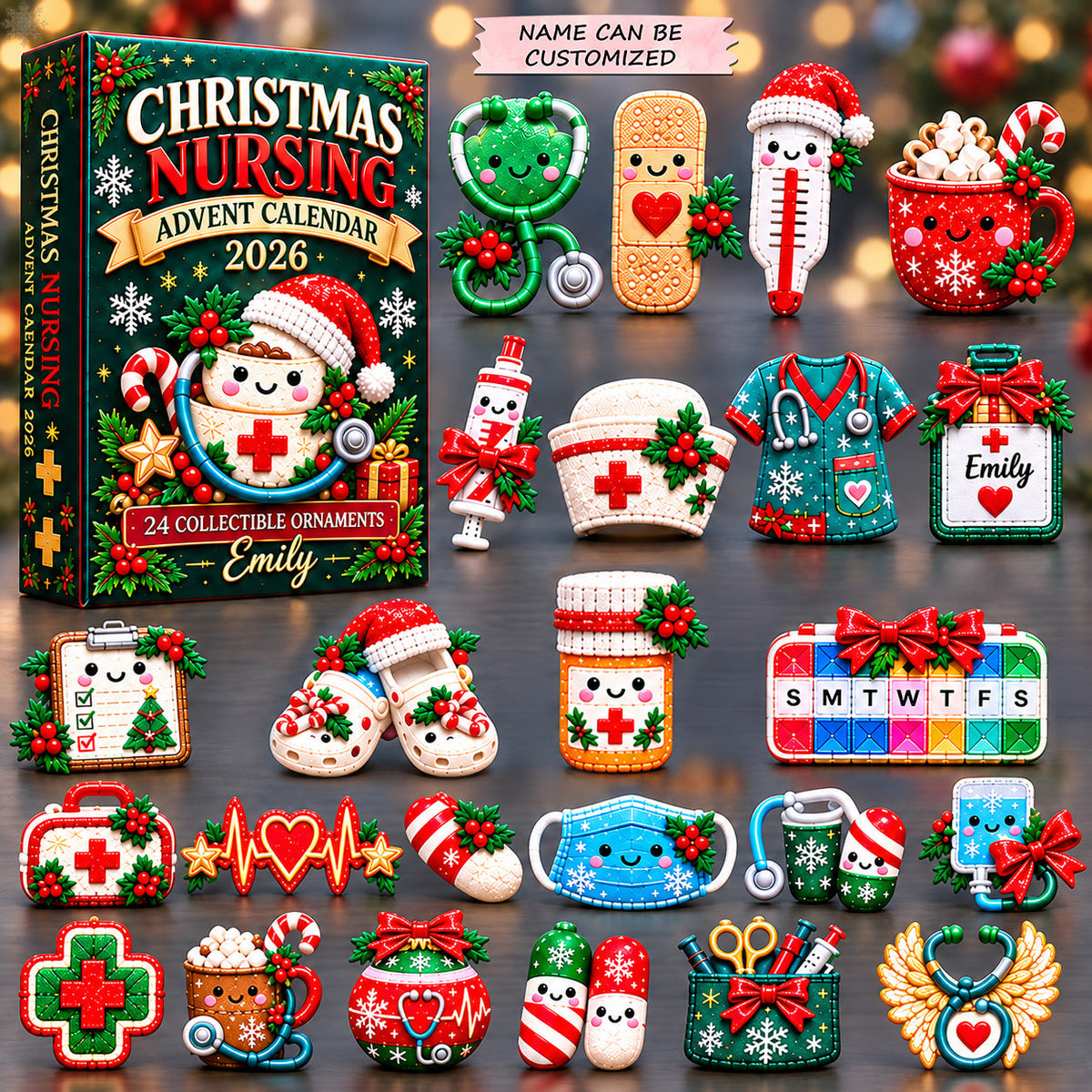 Merry Nursing Friends Christmas Advent Calendar 2026