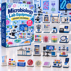 Microbiology Lab Equipment 24 Days Festive Countdown Advent Calendar 2026
