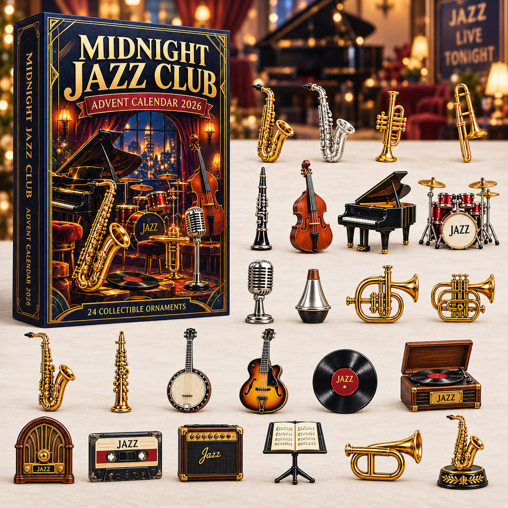 Midnight Jazz Club Music Lover Advent Calendar 2026