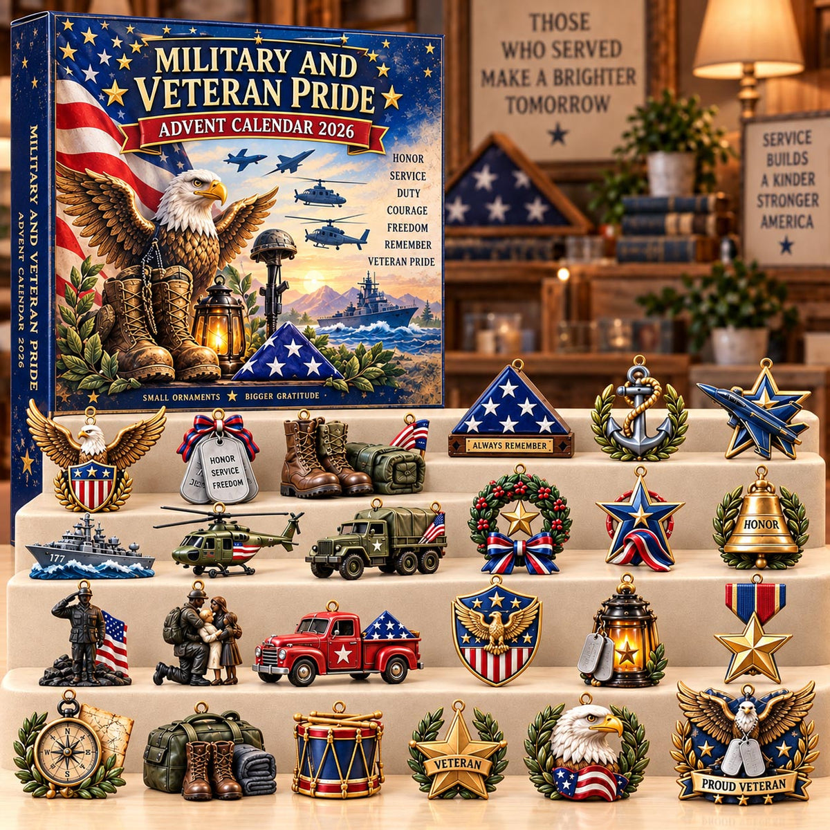 Military And Veteran Pride Advent Calendar 2026