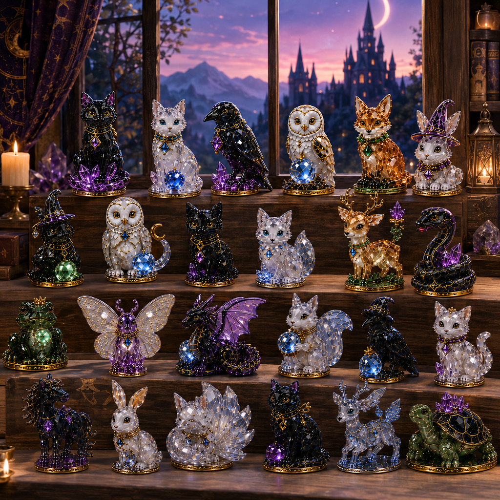 Mystic Familiar 24 Days Crystal Animal Calendar 2026