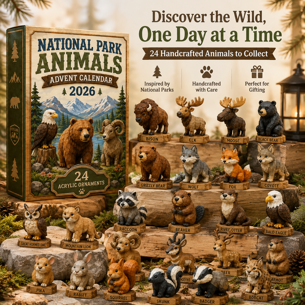 National Park Adorable Animals Advent Calendar 2026