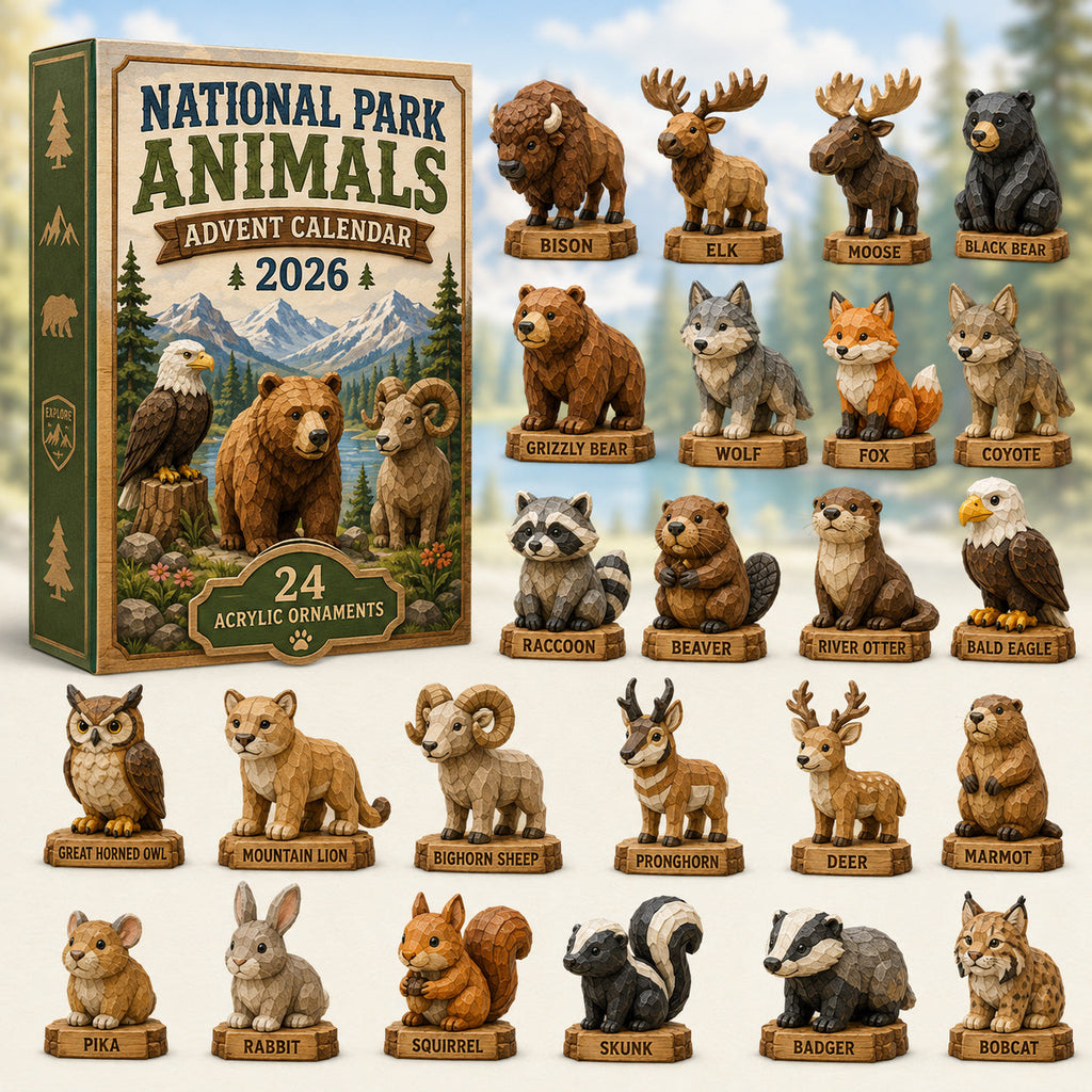 National Park Adorable Animals Advent Calendar 2026