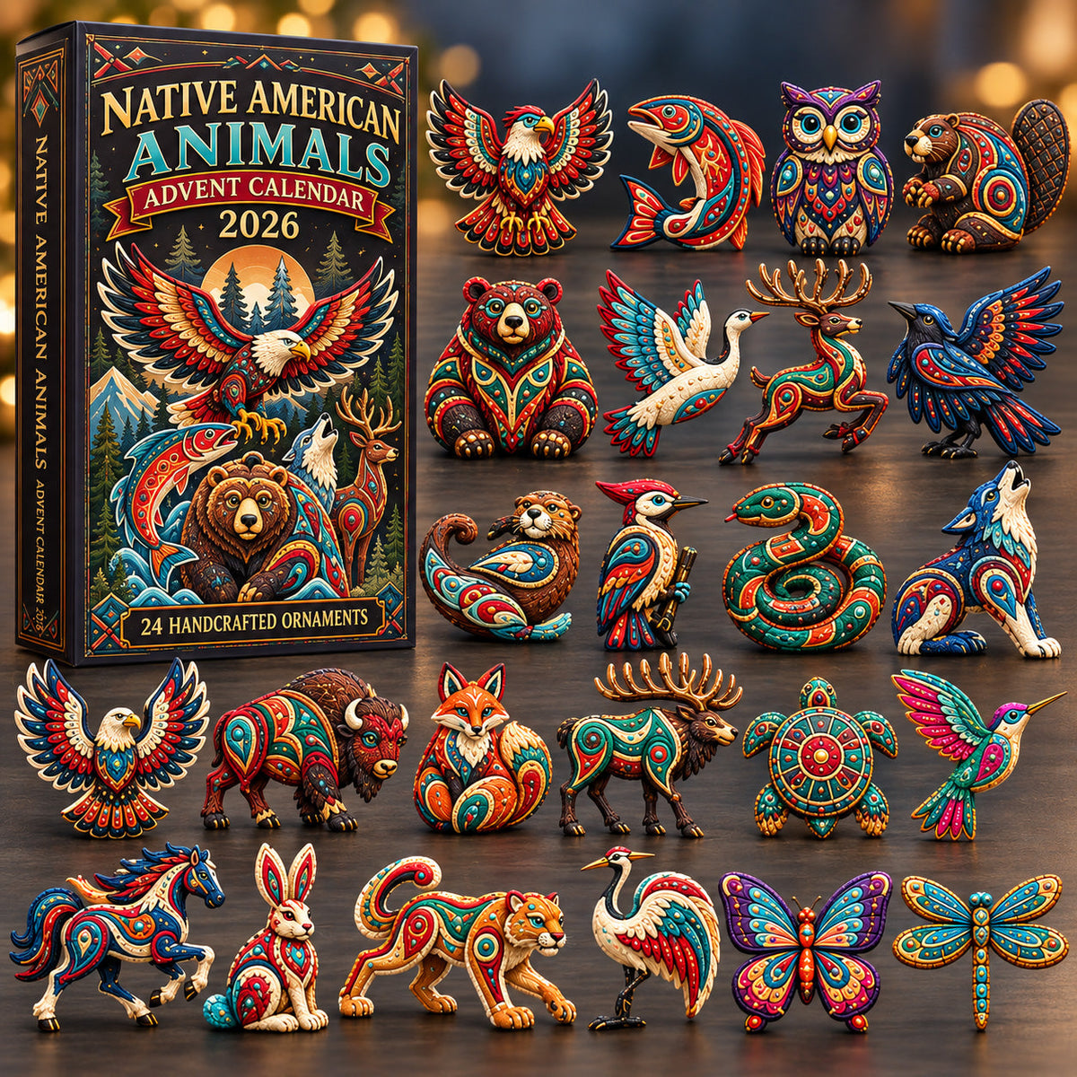 Native American Animals Limited Edition Advent Calendar 2026