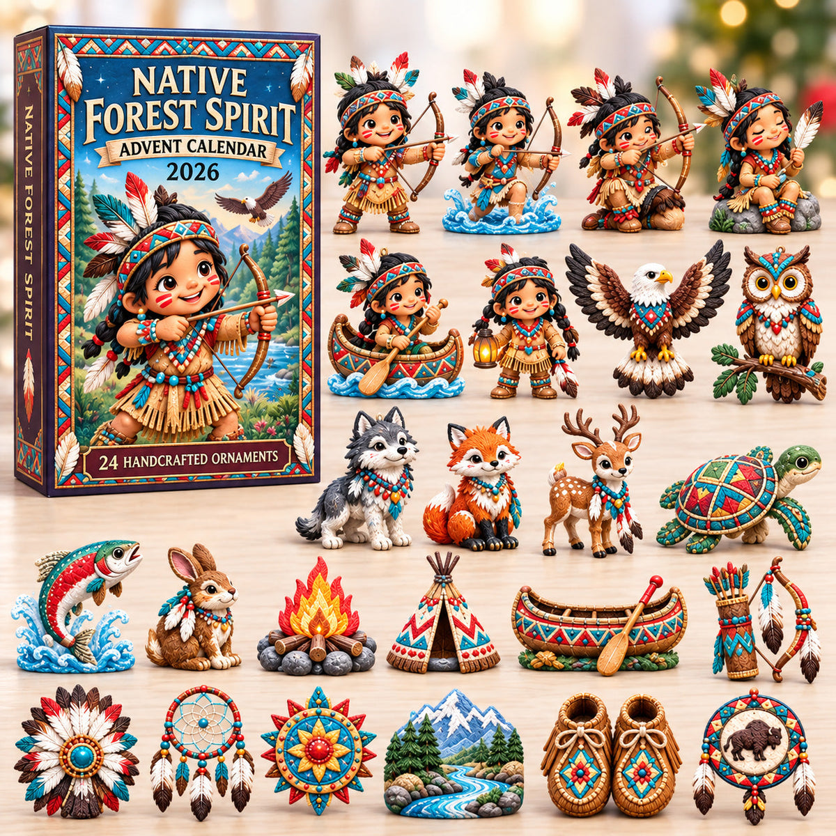 Native American Forest Adventure Advent Calendar 2026