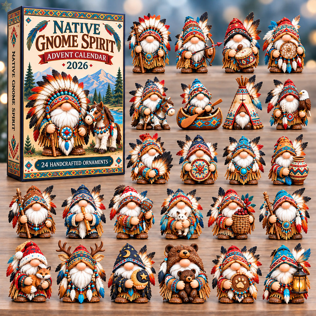 Native American Gnome Spirit Advent Calendar 2026