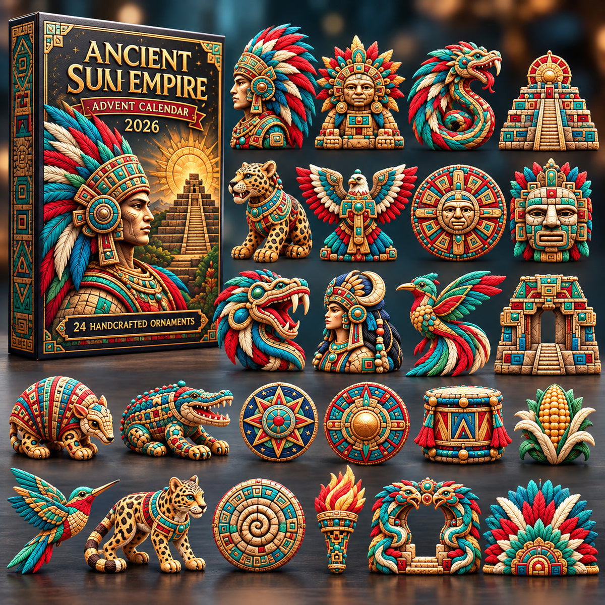 Native American Heritage Ancient Sun Empire Advent Calendar 2026