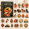 Native American Heritage Fire & Sun Advent Calendar 2026