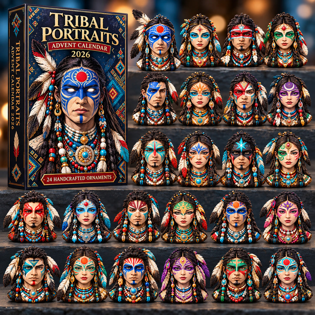 Native American Heritage Tribal Portraits Advent Calendar 2026