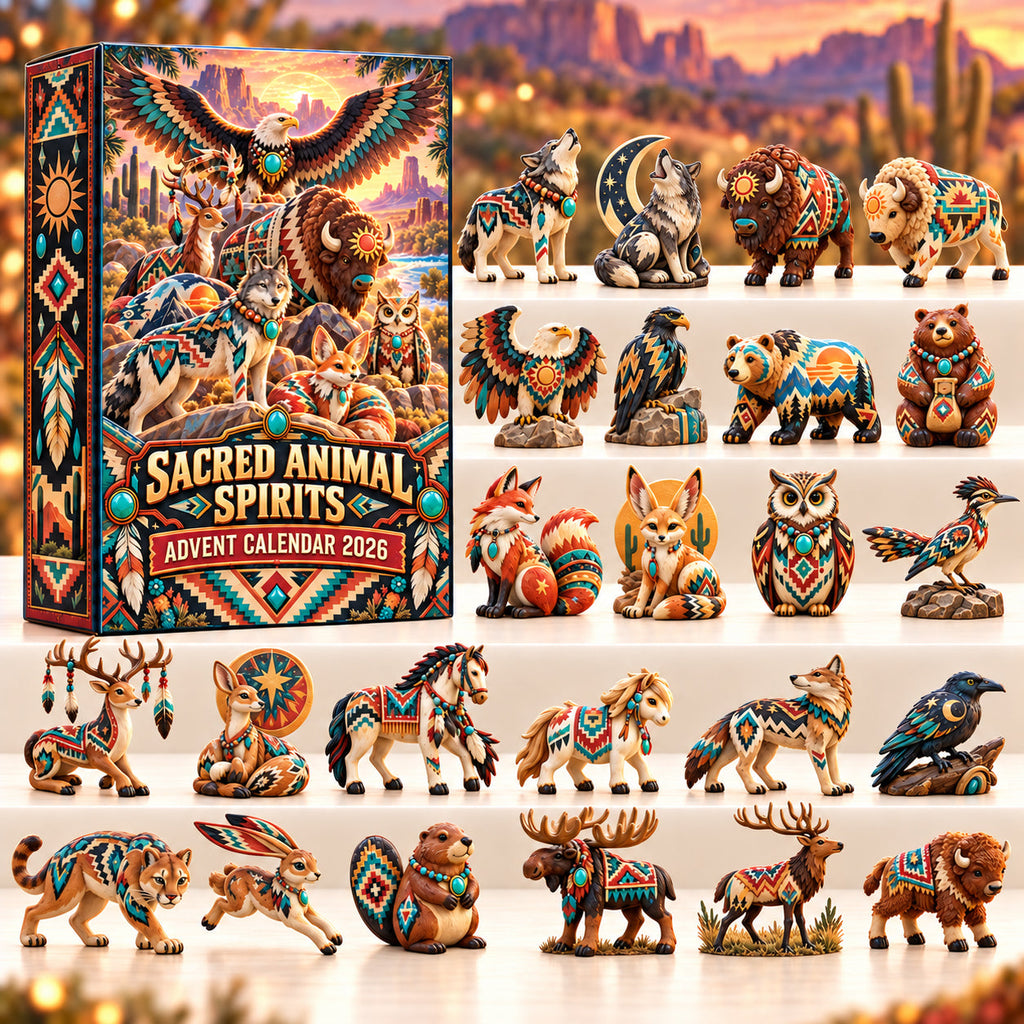 Native American Sacred Animal Spirits Advent Calendar 2026