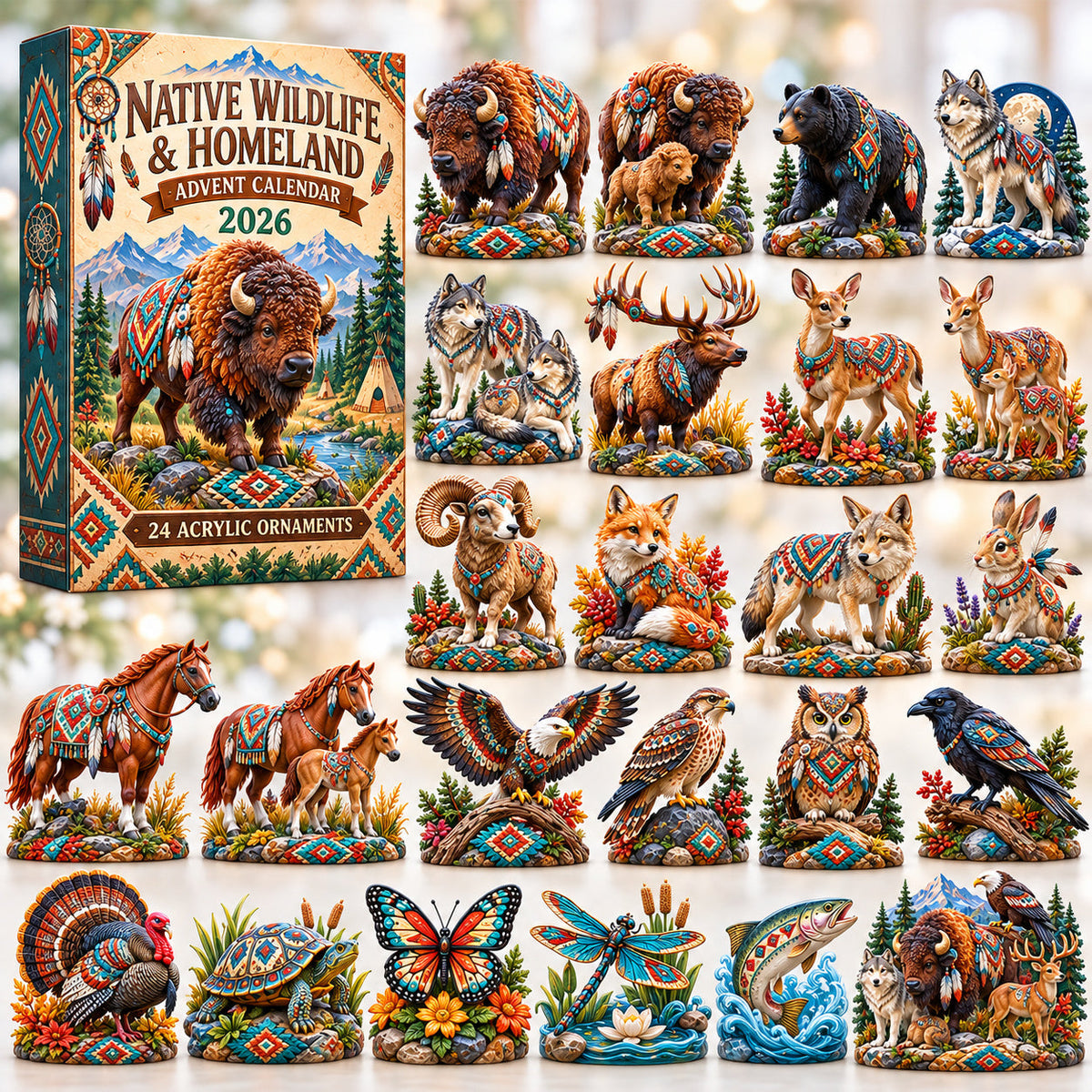 Native Heritage Wildlife & Homeland Advent Calendar 2026