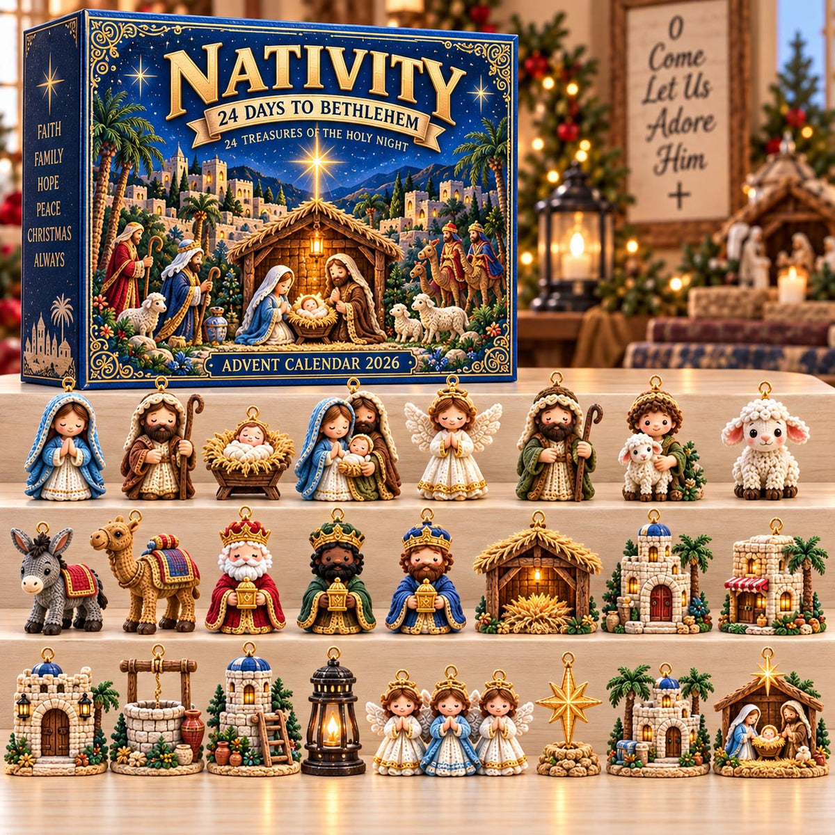 Nativity 24 Days to Bethlehem Advent Calendar 2026