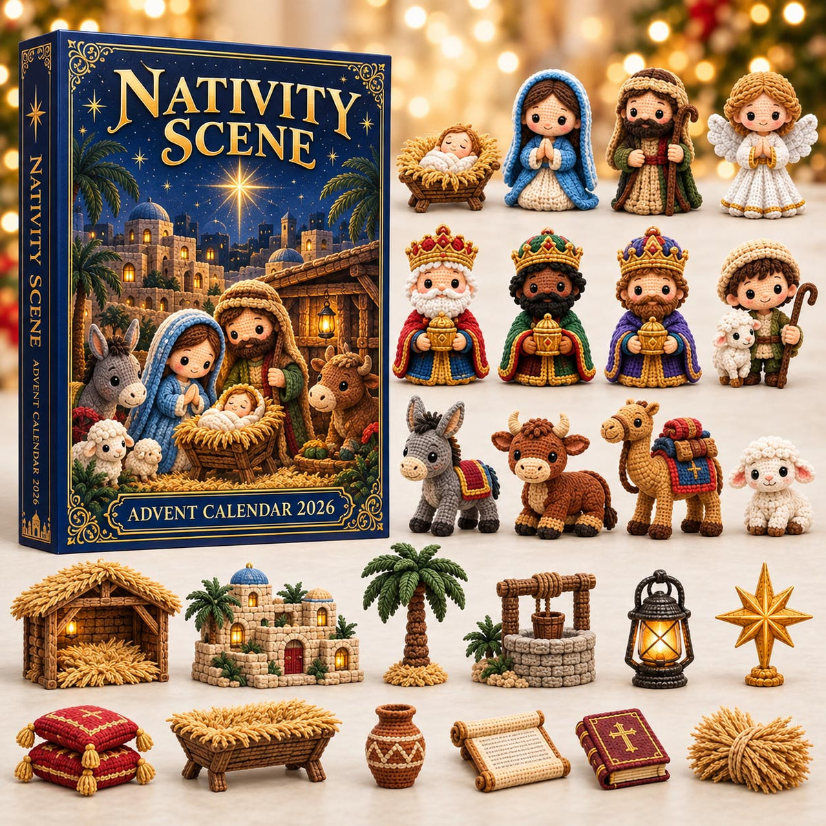Nativity Scene Advent Calendar 2026