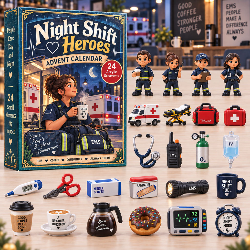 Night Shift Heroes 24 Days Festive Countdown Advent Calendar 2026