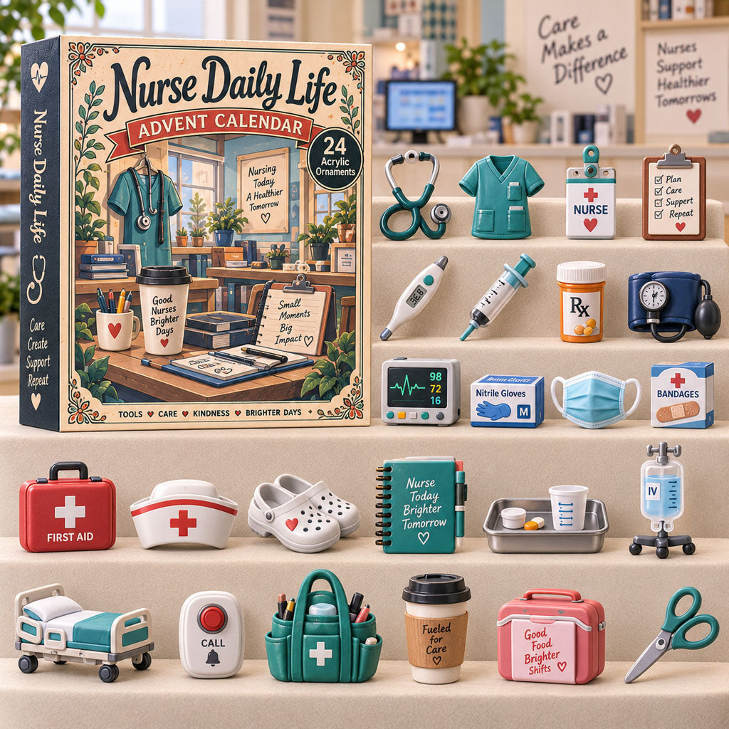 Nurse Daily Life 24 Days Festive Countdown Advent Calendar 2026