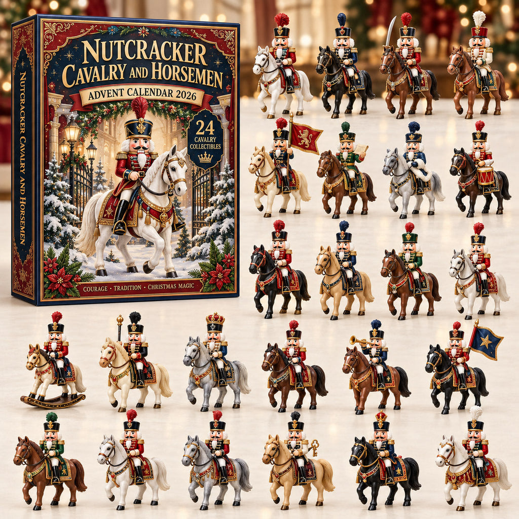 Nutcracker Cavalry and Horsemen Advent Calendar 2026