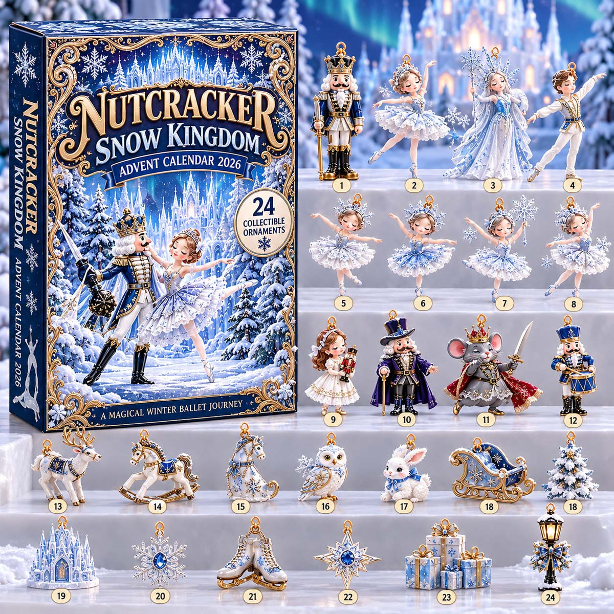 Nutcracker Snow Kingdom Advent Calendar 2026