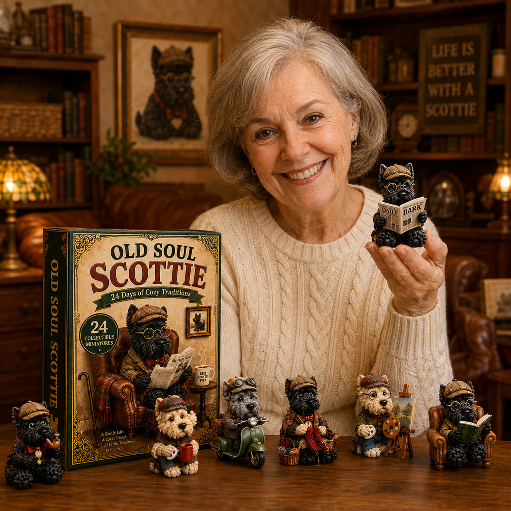 Old Soul Scottie 24 Days Scottish Terrier Miniatures Advent Calendar 2026
