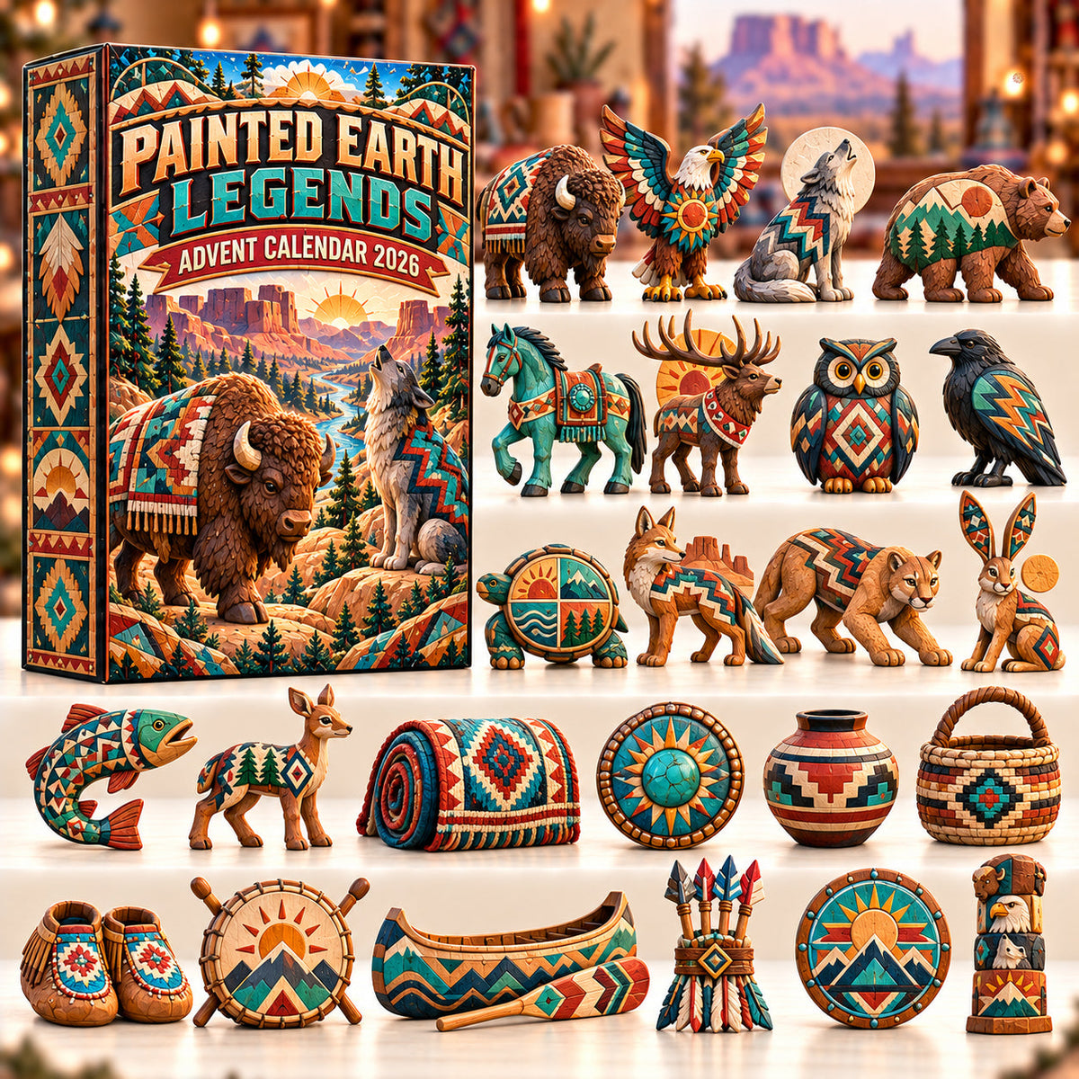 Painted Earth Legends Limited Edition Advent Calendar 2026