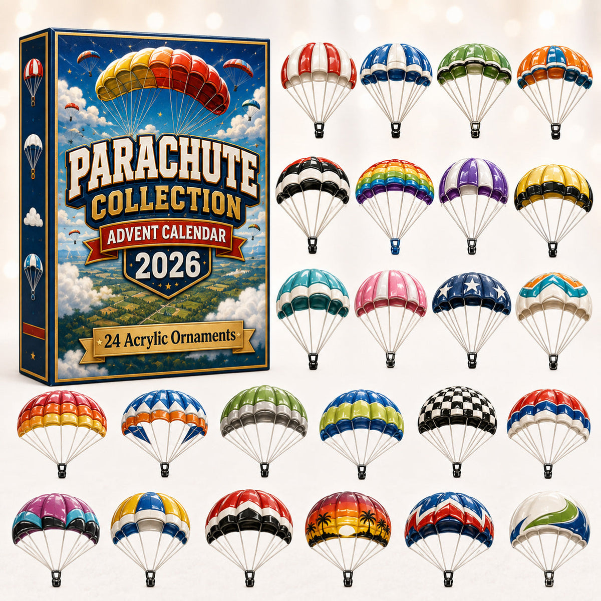 Parachute Collection 24 Days Festive Countdown Advent Calendar 2026