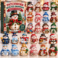 Patchwork Quilted Snowman Special Advent Calendar 2026