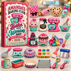 Personalized Baking Club Bake Your Worries Away Advent Calendar 2026