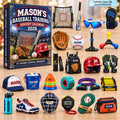 Personalized Baseball Training Gear Advent Calendar 2026