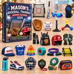 Personalized Baseball Training Gear Advent Calendar 2026