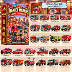 Personalized Blaze Fleet Advent Calendar 2026