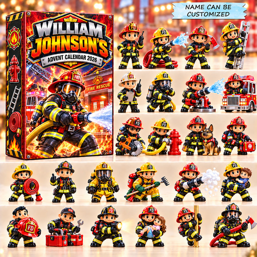 Personalized Blaze Heroes Advent Calendar 2026