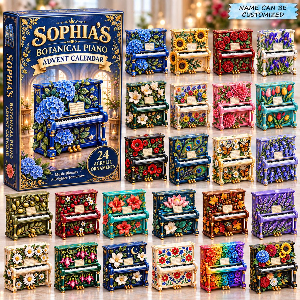 Personalized Botanico Piano Limited Edition Advent Calendar 2026
