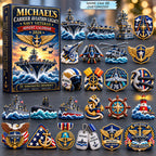 Personalized Carrier Aviation Legacy Navy Veteran Advent Calendar 2026