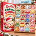 Personalized Christmas Dumpling Collection Advent Calendar 2026